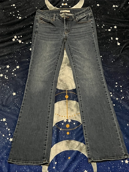 SO Denim - SO Women's Dark Blue Flare Jeans
